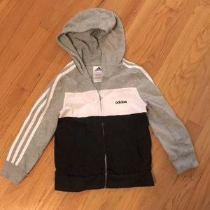 Adidas zip hoodie